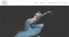 Desktop Screenshot of iowaballetacademy.com